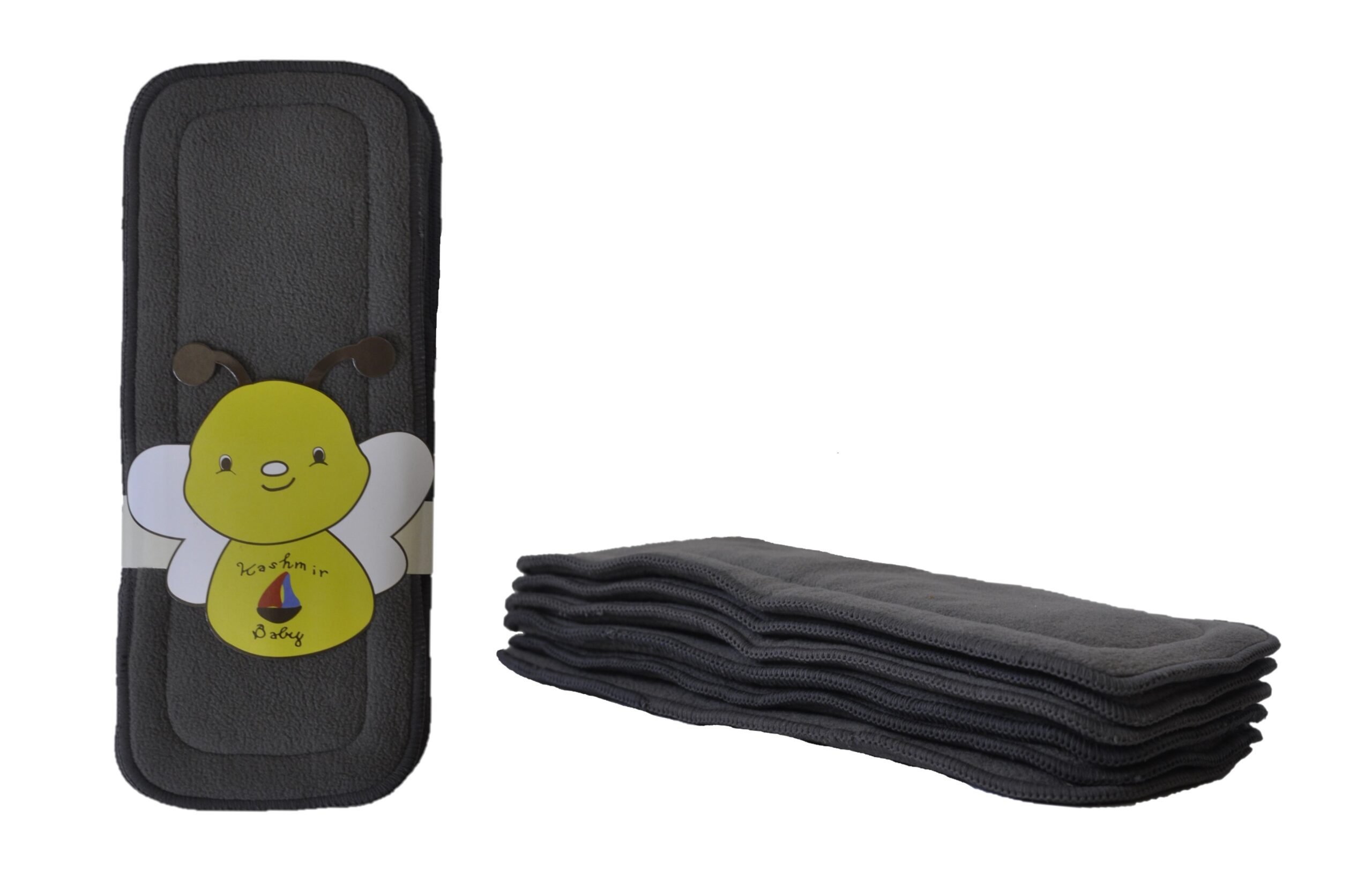 Toddler Potty Training Liners Charcoal Bamboo (6 Pack) 