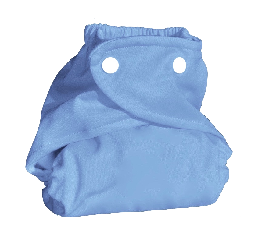 FleeceLuxe One Size Pocket Diaper Snap Closure (2 Pack) "Sandcastles"